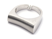 Jewellery, Ring 18K white gold 8,2g Ø16¾, in auction: Pawn – Tuesday 21 January 2020