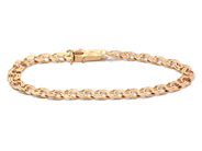 Jewellery, Bracelet Bismarck 18K 11,3g 19,5cm from 1949, in auction: Pawn – Tuesday 21 January 2020
