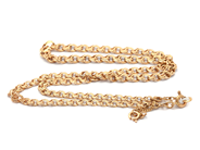 Jewellery, Chain graduated Bismarck 18K 19,1g 48cm with safety-chain , in auction: Pawn – Tuesday 21 January 2020