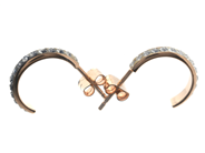 Jewellery, Earrings 18K 0,9g with stones, in auction: Pawn – Tuesday 21 January 2020