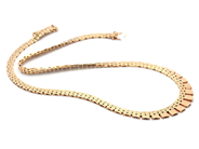 Jewellery, Necklace 14K 17,6g 38,5cm, in auction: Pawn – Tuesday 21 January 2020