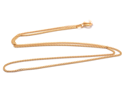 Jewellery, Chain "curb" 18K 3,3g 44cm, in auction: Pawn – Tuesday 21 January 2020