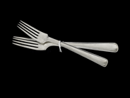 Silverware, Silver cutlery danskt silver 2 forks, stämplat MdN (Magazine de Nord) SJ, in auction: Pawn – Tuesday 21 January 2020