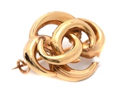 Lot, Brooch 18K 2,5g defect , in auction: Pawn – Tuesday 21 January 2020