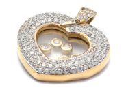 Lot, Pendant 14K 14,4g defect with plastic and stones , in auction: Pawn – Tuesday 21 January 2020