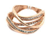 Lot, Ring 14K 8,5g skew/defect with stones , in auction: Pawn – Tuesday 21 January 2020