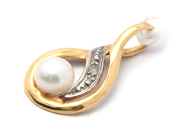 Jewellery, Pendant 18K 0,7g with pearl , in auction: Pawn – Tuesday 21 January 2020