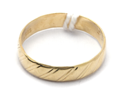 Lot, Ring 14K 1,4g Ø16 skew/engraving , in auction: Pawn – Tuesday 21 January 2020