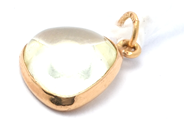 Lot, Pendant 18K brv 1g with stone 12mm, in auction: Pawn – Tuesday 21 January 2020