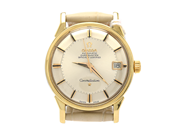 Watches, Omega Constellation automatic 34mm gold on steel, men´s wristwatch, in auction: Pawn – Tuesday 21 January 2020
