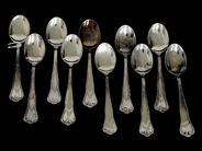 Silverware, Coffee spoons 10 items S830 131,5g 115mm Symphony , in auction: Pawn – Tuesday 21 January 2020