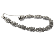 Jewellery, Bracelet S830 15,4g 17,5cm with stones , in auction: Pawn – Tuesday 21 January 2020