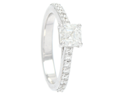 Jewellery - RING, 18K white gold - View 1