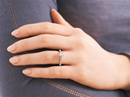 Jewellery - RING, 18K white gold - View 4