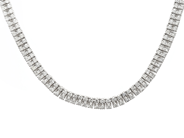 Jewellery - NECKLACE, 18K white gold - View 1