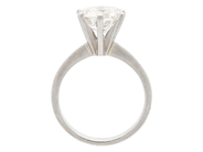 Jewellery - SOLITAIRE RING, platinum - View 3