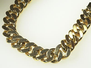 Jewellery, BRACELET, 18 k gold weight approx 105 gram length approx 20 cm, in auction: Christmas – Saturday 14 December 2002