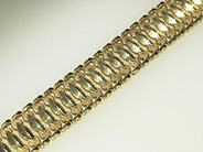 Jewellery, BRACELET, 18 k gold weight 36 gram length 19 cm, in auction: Christmas – Saturday 14 December 2002