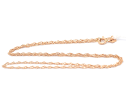 Jewellery, Chain Singapore 18K 1,7g 42cm, in auction: Pawn – Tuesday 21 April 2020