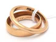 Lot, Lot of gold 18K 10,6g engraved, in auction: Pawn – Tuesday 21 April 2020
