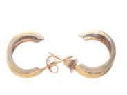 Jewellery, Earrings 18K 1,4g double-dyed, in auction: Pawn – Tuesday 21 April 2020