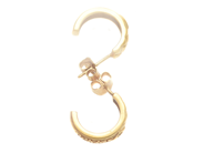 Lot, Earrings 18K 3g with white stones, one defect, in auction: Pawn – Tuesday 21 April 2020