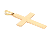 Jewellery, Pendant 18K 2,3g L 3,4cm B 1,8cm Cross , in auction: Pawn – Tuesday 21 April 2020