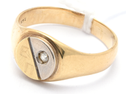 Lot, Ring 14K 5,1g engraved, in auction: Pawn – Tuesday 21 April 2020