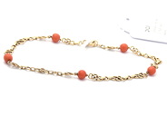 Lot, Bracelet 14K 4g 20,5cm with stones , in auction: Pawn – Tuesday 21 April 2020