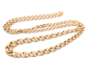 Jewellery, Chain Graduated Bismarck 18K 12,4g 49cm, in auction: Pawn – Tuesday 21 April 2020