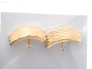 Jewellery, Earrings one pair 18K 0,7g, in auction: Pawn – Tuesday 21 April 2020