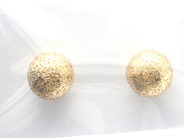 Jewellery, Earrings one pair 18K 1,8g, in auction: Pawn – Tuesday 21 April 2020