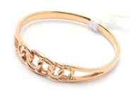 Lot, Ring 18K 1,1g Ø17 1/2 skew , in auction: Pawn – Tuesday 21 April 2020