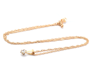 Lot, Chain with pendant 18K 1,5g ihoptrasslat , in auction: Pawn – Tuesday 21 April 2020