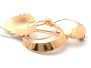 Lot, Brooch 18K 3,5g , in auction: Pawn – Tuesday 21 April 2020