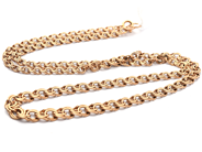 Jewellery, Chain Graduated Bismarck 18K 13g 45,5cm , in auction: Pawn – Tuesday 21 April 2020