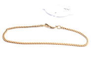 Jewellery, Bracelet "curb" 18K 3,9g 19,5cm, in auction: Pawn – Tuesday 21 April 2020