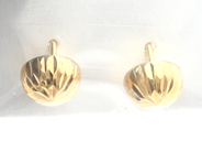 Jewellery, Earrings one pair 18K 0,6g , in auction: Pawn – Tuesday 21 April 2020
