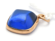 Jewellery, Pendant 18K 1,4g with stone, in auction: Pawn – Tuesday 21 April 2020