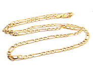 Lot, Chain Figaro 8g 61cm, in auction: Pawn – Tuesday 21 April 2020