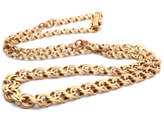 Jewellery, Chain graduated Bismarck 18K 31,4g 49cm, in auction: Pawn – Tuesday 21 April 2020