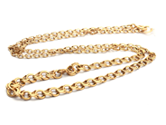 Jewellery, Chain Graduated Bismarck 18K 8,7g 46cm, in auction: Pawn – Tuesday 21 April 2020