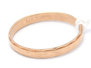 Lot, Ring 18K 1,7g engraved, in auction: Pawn – Tuesday 21 April 2020