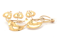 Lot, Brooch 18K 5g dented, in auction: Pawn – Tuesday 21 April 2020