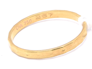 Jewellery, Ring 18K 1,3g Ø17, in auction: Pawn – Tuesday 21 April 2020