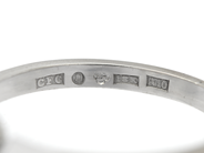 Jewellery - SOLITAIRE RING, 18K white gold - View 4