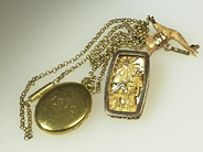 Jewellery, GULDSMYCKEN, 18K weight 34.0 g brooch, in auction: Christmas – Saturday 14 December 2002