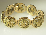 Jewellery, BRACELET, 18K weight 46.5 g  L = 17 cm, in auction: Christmas – Saturday 14 December 2002