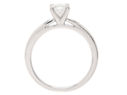 Jewellery - SOLITAIRE RING, platinum - View 2
