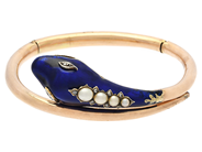 Jewellery, BANGLE, snake, in auction: Important jewellery – Saturday 30 May 2020